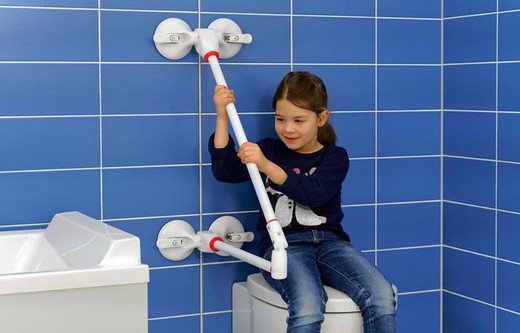 Apoyo QuattroPower, asidera de baño  - para niños - 565 mm