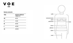 BANDAS, FAJA VOE DE CONTENCIÓN ABDOMINAL SIN COSTURAS TRES BANDAS —  Ortopedia y Rehabilitación