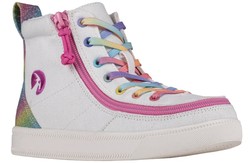 Calzado Billy White Rainbow Classic Lace High Tops