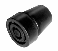 Embout pour cannes et béquilles 19 mm. noir, grand