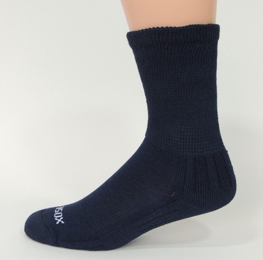 Ecosox calcetines para  diabéticos. Azul talla 43-47