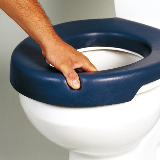 Rehausse WC souple "bleu