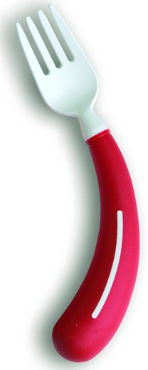 Garfo direito Henro-grip entregue vermelho