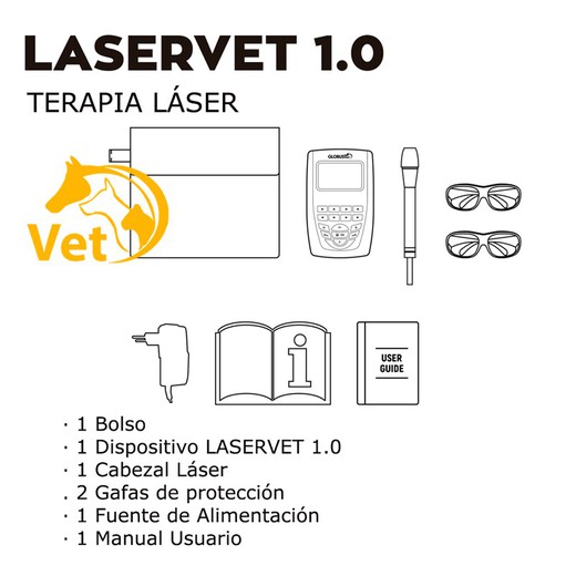 Laserterapia  laservet 1.0 veterinaria globus