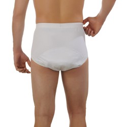 Roupa interior masculina absorvente