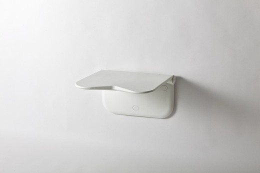 Silla de ducha de pared abatible etac relax blanca