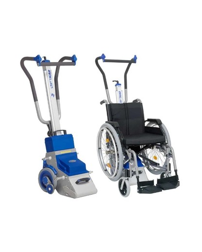 Sube escaleras con Silla de Ruedas Adaptada Liftkar 5