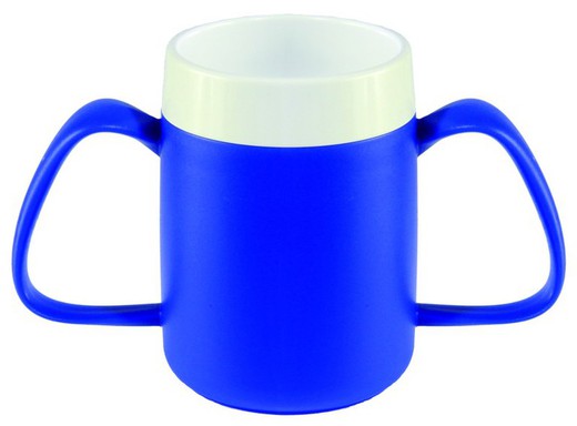 Tasse à fond conique Ergo - Bleu