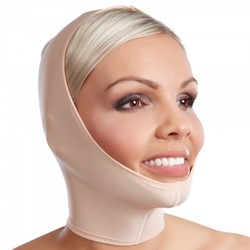 Bandage facial lipoélastique fm spécial, plastique, esthétique