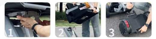 Silla eléctrica M4-h Asiento elevable