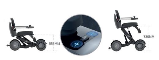 Silla eléctrica M4-h Asiento elevable