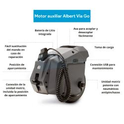 Alber Via Go motor acompañante