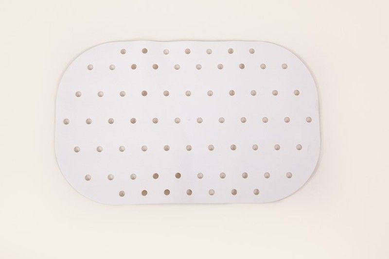 Alfombrilla de baño pequeña anti-patinazos 54 x 35 cm, lima