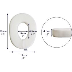 Ohrpolster mit Klettverschluss, Anti-Dekubitus-Ohrpolster bei Chondrodermatitis