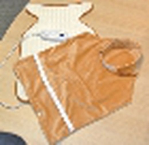 Elektrische Matte für Rücken und Nacken