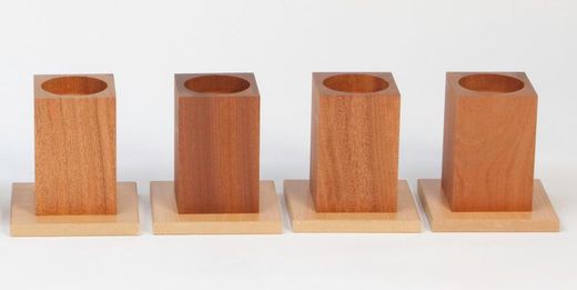 Alzas de madera, 15 cm