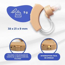 Amplificateur de son 5 niveaux de volume, Adaptatif, EarPlus 2