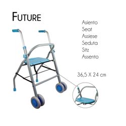 Walker, Future walker, deux roues, aluminium