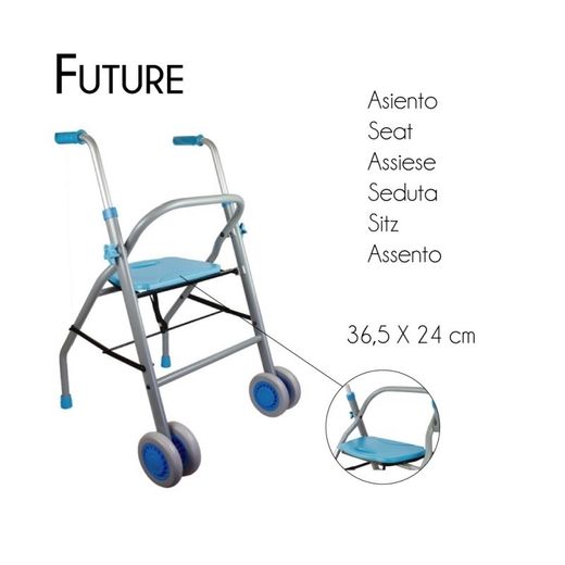 Walker, Future walker, deux roues, aluminium