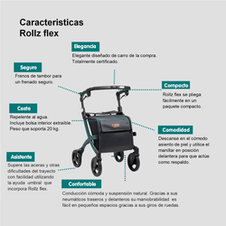 Déambulateur de chariot de supermarché Rollz Flex