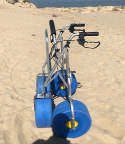 déambulateur à roulettes beach xl