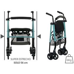 Gehwagen mit Rädern und Zen-Sitz