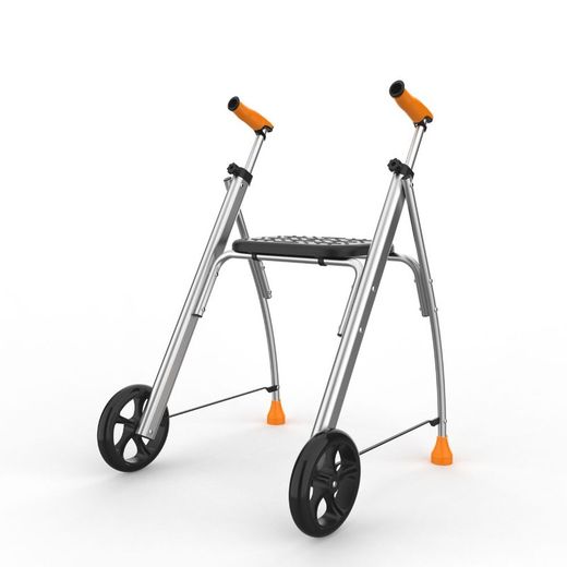 Rollator aus Aluminium für die Luft- und Raumfahrt – 2 Räder Indesmed VORVERKAUF