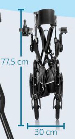 Déambulateur électrique et fauteuil roulant électrique tout en un