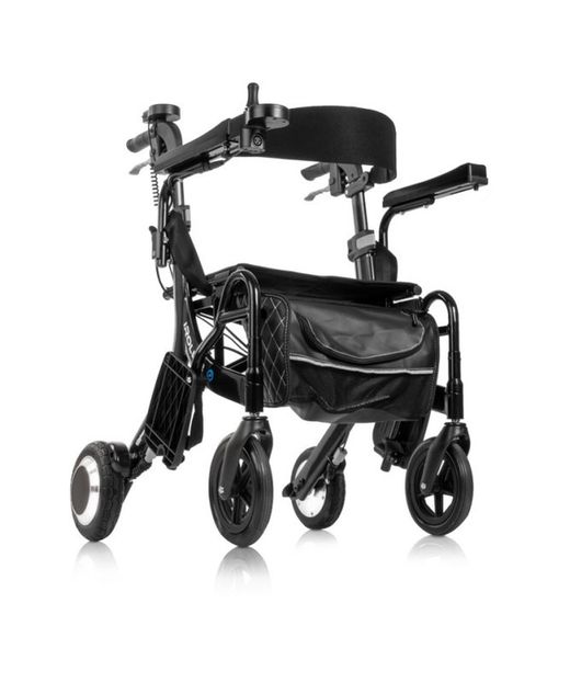 Déambulateur électrique et fauteuil roulant électrique tout en un