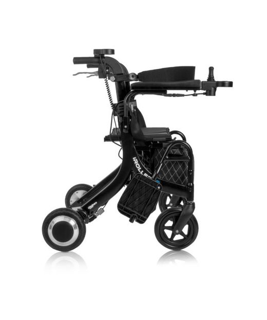 Déambulateur électrique et fauteuil roulant électrique tout en un