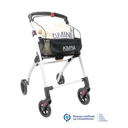 Déambulateur étroit pour la maison et l'extérieur avec plateau, kmina