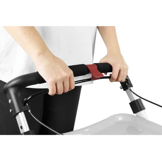 Déambulateur étroit pour la maison et l'extérieur avec plateau, kmina