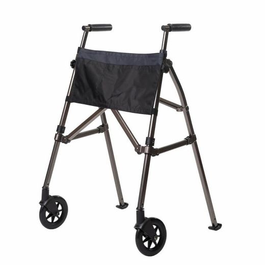 Déambulateur pliable ultra étroit à 2 roues Foldy