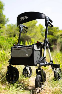 Déambulateur tout-terrain Kmina avec roues pneumatiques