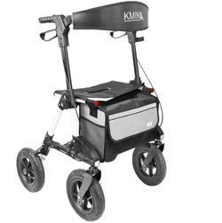 Déambulateur tout-terrain Kmina avec roues pneumatiques