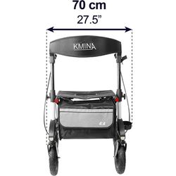 Déambulateur tout-terrain Kmina avec roues pneumatiques