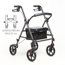 Andador, rollator Forte super estrecho