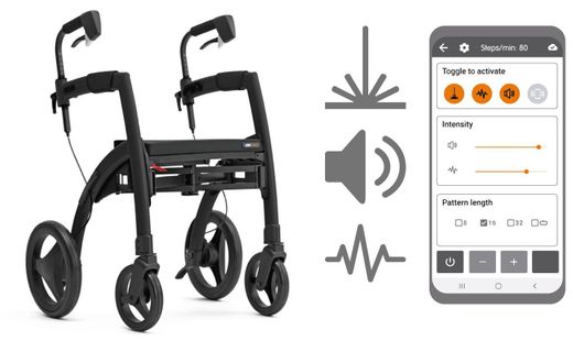 Déambulateur déambulateur Rollz Motion Rhythm Parkinson