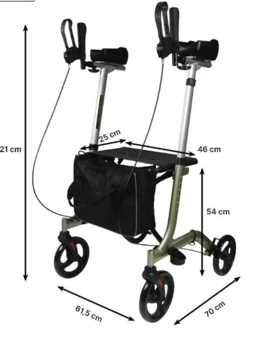 Andador rollator de  soporte de antebrazos Neo Support