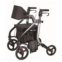 Andador, rollator y silla de ruedas