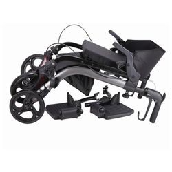 Andador, rollator y silla de ruedas