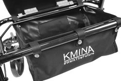 Andador Silla De Ruedas (2 en 1), Andador con Silla para Personas Mayores Adultos KMINA