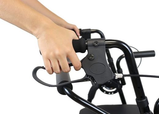 Andador Silla De Ruedas (2 en 1), Andador con Silla para Personas Mayores Adultos KMINA