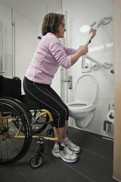 QuattroPower Haltegriff - 565 mm - mit Griff