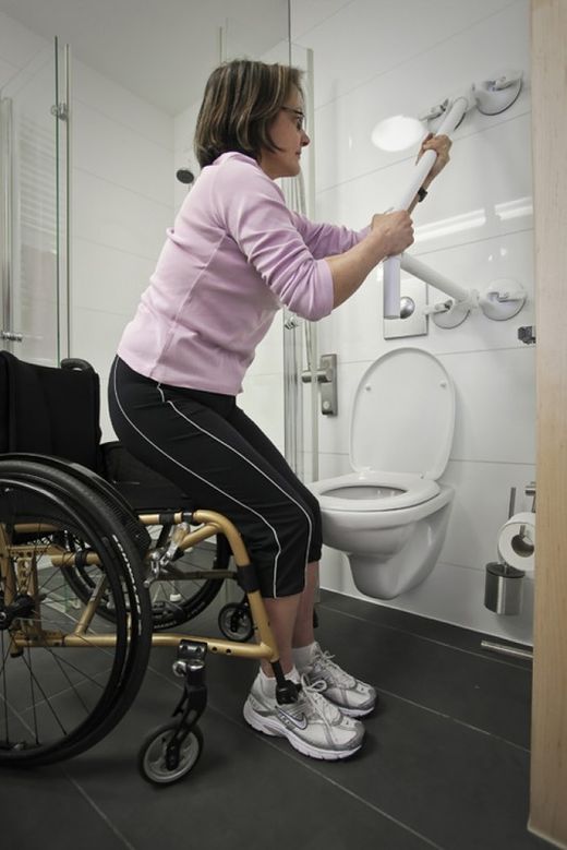 QuattroPower Haltegriff - 565 mm - mit Griff