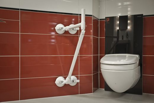 QuattroPower Haltegriff - 565 mm - mit Griff