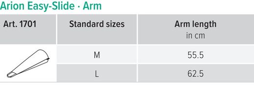 Arion Easy-Slide-Arm, für Lymphödem-Ärmel