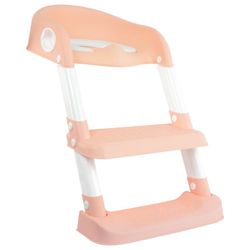 Asiento de inodoro infantil, con escaleras