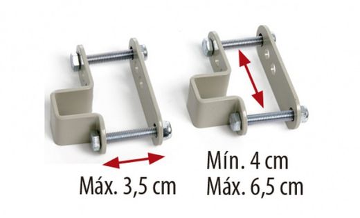Garde-corps pliant universel (unité)