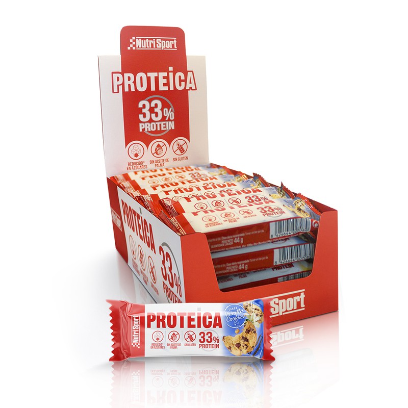 Barritas Proteica De Nutrisport Caja De Unidades Ortopedia Y Rehabilitaci N